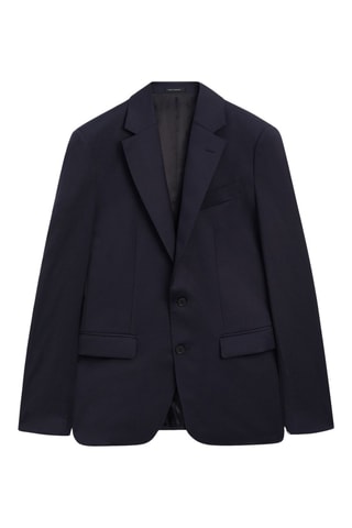Veste en laine - Bleu marine