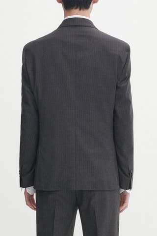 Veste en laine - Gris anthracite