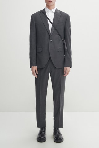 Veste en laine - Gris anthracite
