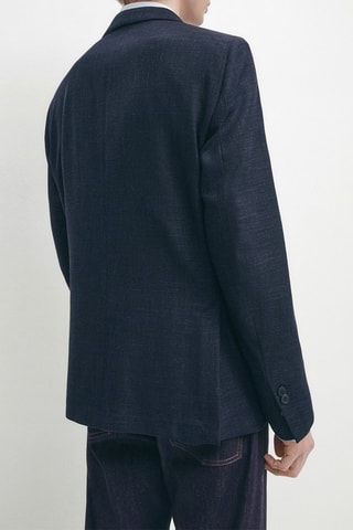 Veste en laine - Bleu marine