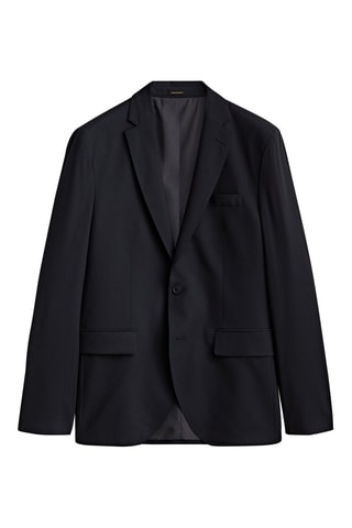 Veste en laine - Bleu marine