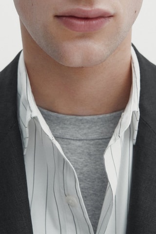 Veste en lin - Noir