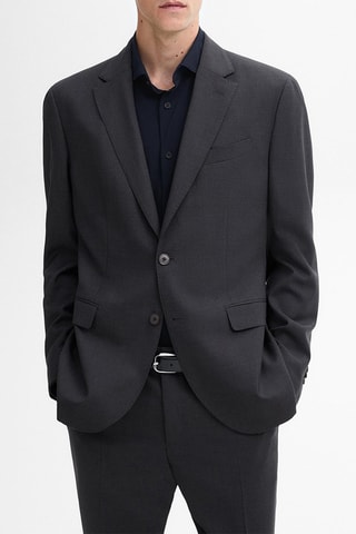 Veste en laine - Anthracite