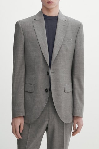Veste en laine - Gris