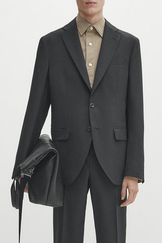 Veste en laine - Noir