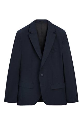 Veste en laine - Bleu marine