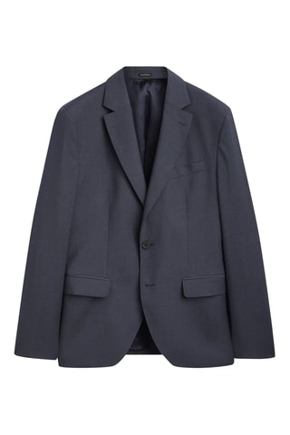 Veste en laine - Bleu marine