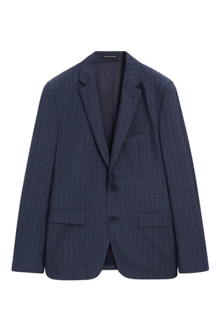 Veste en laine - Bleu marine