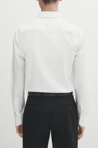 Chemise regular - Blanc