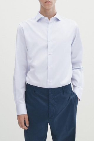 Chemise regular - Bleu clair