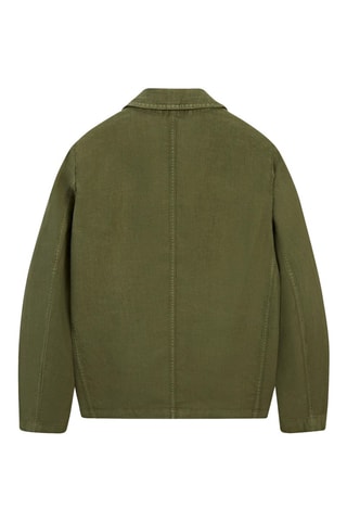 Surchemise en lin - Vert