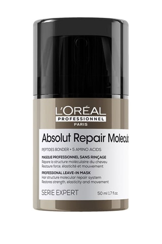 Maschera senza risciacquo Absolute Repair Molecular - Capelli secchi e danneggiati - 50 ml