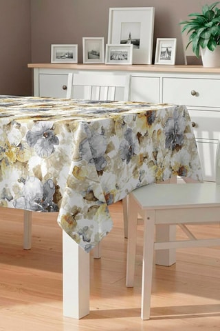 Nappe antitache rectangulaire Nebbia A - Jaune
