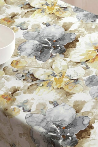 Nappe antitache rectangulaire Nebbia A - Jaune