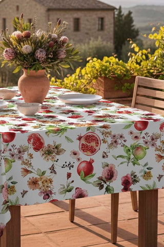 Nappe antitache rectangulaire Mingrana - Rouge