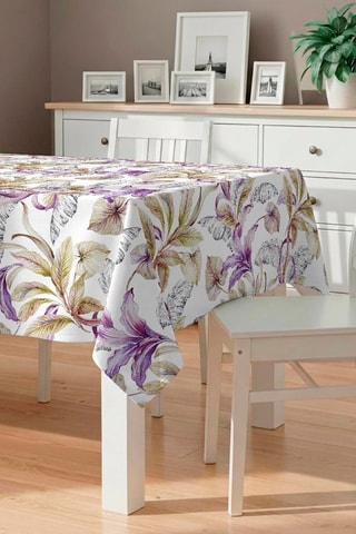 Nappe antitache rectangulaire Ulutu - Mauve
