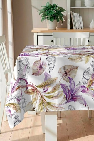 Nappe antitache rectangulaire Ulutu - Mauve