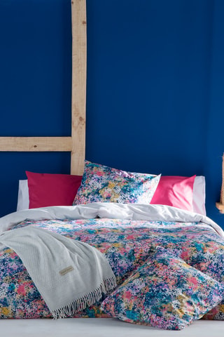 Housse de couette en coton 57 fils/cm² Florette - Multicolore
