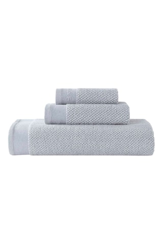3 serviettes Living - Gris clair