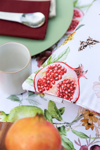 2 housses de coussin Mingrana - Blanc et rose - 30 x 50 cm