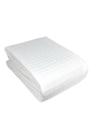 Couvre-lit Constance - Blanc