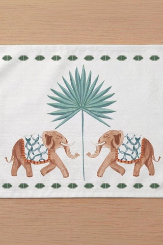 2 sets de table Manyara Ind - Blanc