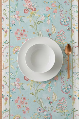 Chemin de table Kilim - Bleu