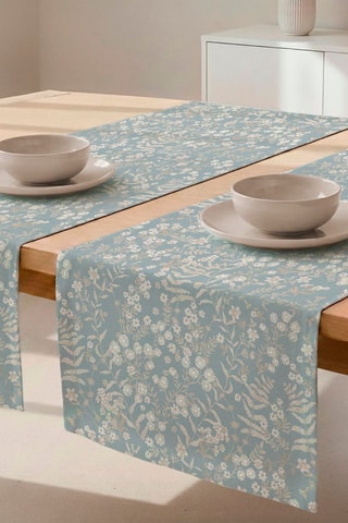 Chemin de table Sybil - Bleu