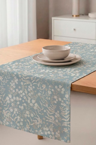 Chemin de table Sybil - Bleu