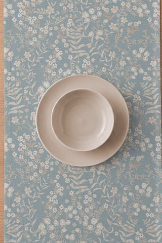 Chemin de table Sybil - Bleu