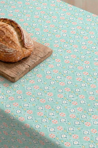 Nappe antitache Africa - Turquoise