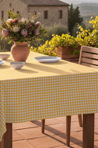 Nappe antitache Avignon - Jaune