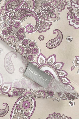 Nappe antitache Levilla - Taupe et violet
