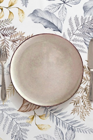Nappe antitache Romy - Beige et bleu