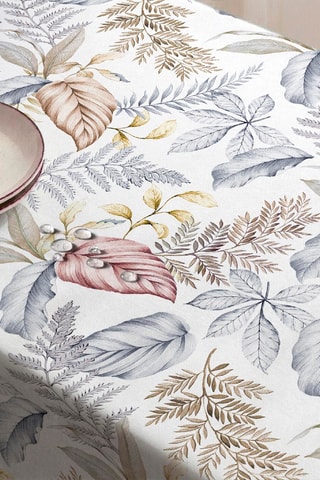 Nappe antitache Romy - Beige et bleu