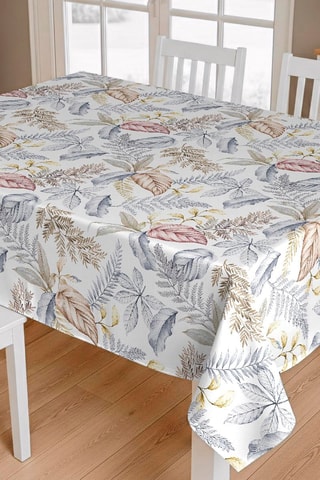 Nappe antitache Romy - Beige et bleu