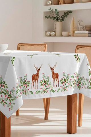 Nappe antitache rectangulaire Renos - Blanc