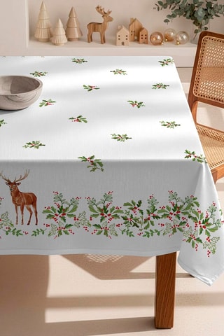 Nappe antitache rectangulaire Renos - Blanc