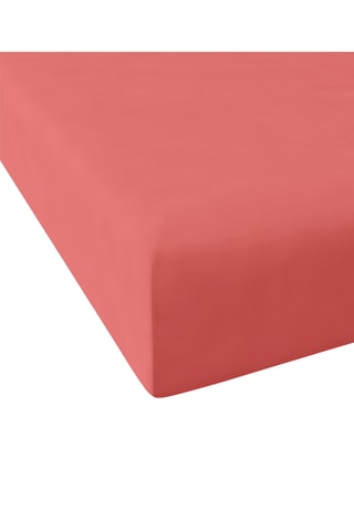 Drap-housse Casual - Corail
