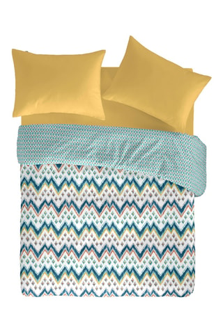 Housse de couette réversible Batu - Bleu