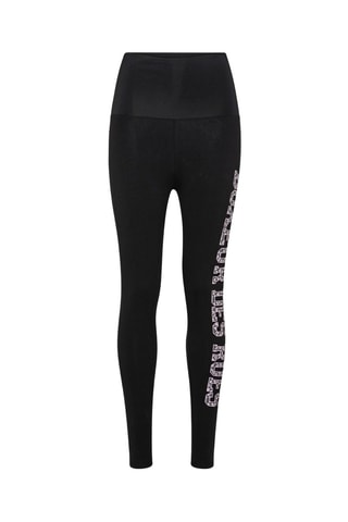 Leggings de tiro alto - Negro