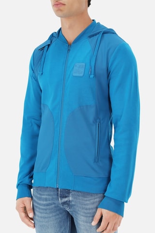 Sudadera con capucha - Azul