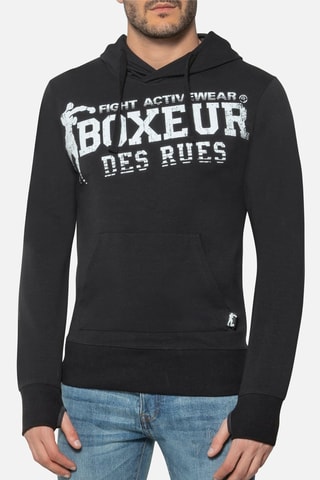 Sudadera con capucha - Negro