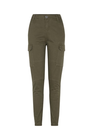Pantalón de tiro alto - Verde