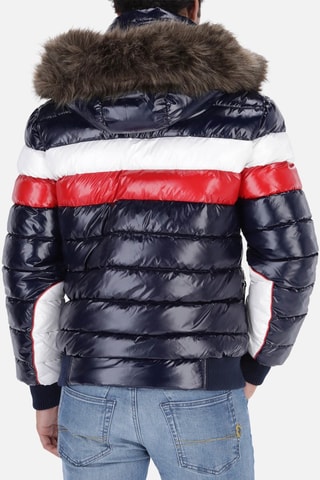 Anorak con capucha - Azul marino