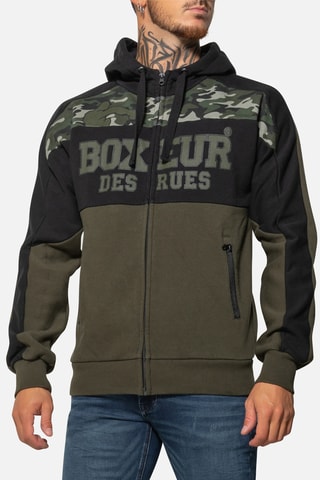 Sudadera con capucha - Verde