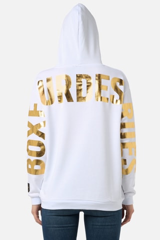 Sudadera con capucha - Blanco