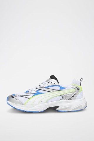 Zapatillas Morphic - Plateado, blanco, azul y amarillo