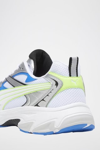 Zapatillas Morphic - Plateado, blanco, azul y amarillo