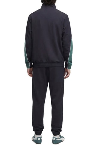 Chaqueta y pantalón de chándal - Negro, azul y verde